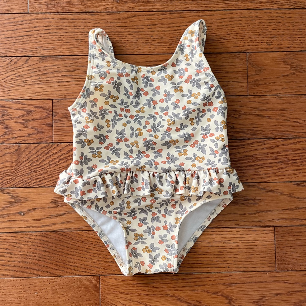 Rylee + Cru Ruffle Skirt One Piece Swimsuit